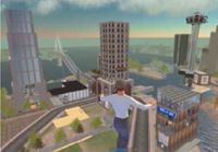 Рис. 1. Сцены из Second Life