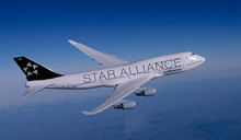 Накопленные роуминговыми абонентами бонусы можно обменять на бесплатные полеты в самолетах компаний, входящих в Star Alliance 