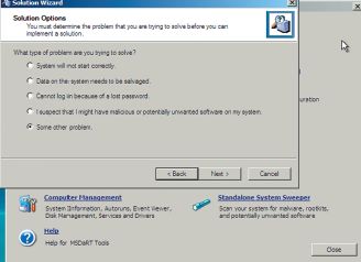 Мастер принятия решения – Solution Wizard