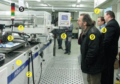 Презентация машины Steinemann Hibis-104 в типографии 