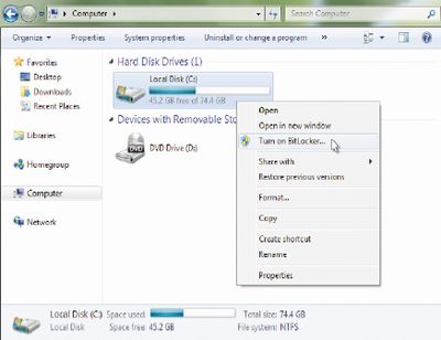 Примером программы, обращающейся к встроенным функциям поддержки AES, является Bitlocker — интегрированный в Windows 7 механизм шифрования данных