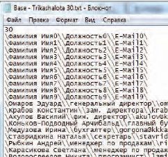 Рис. 4. Оформление для 