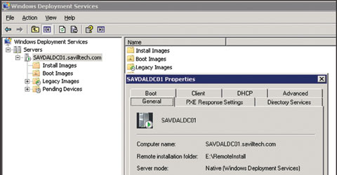 Экран 1. Информация о работе сервера в однородном режиме