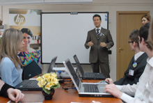 Оуэн Кемп надеется, что программа GET-IT внесет вклад в развитие малого бизнеса в России 