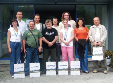 Визит на завод MHM для группы специалистов текстильных и трафаретных печатных производств оказался весьма плодотворным