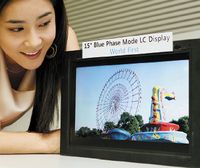Samsung планирует начать массовое производство жидкокристаллических панелей Blue Phase в 2011 году