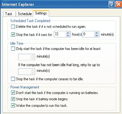 Составьте расписание запуска приложения с указанием нужного времени, после чего включите функцию «Разбудить компьютер для запуска этого задания», чтобы ПК пробуждался автоматически