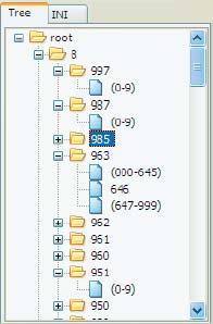 Рис. 2. Тарифное дерево, построенное с помощью VCL .NET 