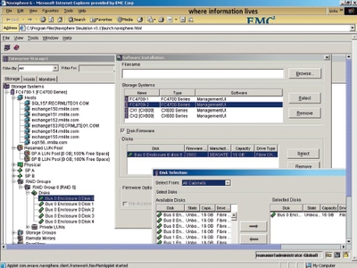 Программные симуляторы оборудования EMC для проведения лабораторных работ — единственная связь программы с технологиями производителя