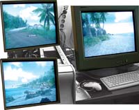 Некоторые артефакты в игре Crysis DX10 через объектив фотоаппарата