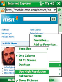 Обновленный браузер IE Mobile будет поддерживать форматы Adobe Flash и Microsoft Silverligh