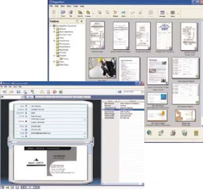 В комплекте с Xerox Travel Scanner 100 идет утилита BizCard, позволяющая переводить визитные карточки в электронный вид, однако, с русским языком она пока «не дружит»