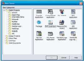 Рис. 4. Ярлык в PHPExtention в репозитории шаблонов проектов для облегчения создания модулей расширения 