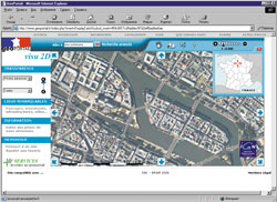 Геопортал Франции: Сена, Париж