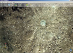 Nasa World Wind: лунные кратеры Nasa World Wind: лунные кратеры