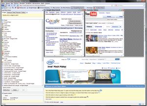 Intel Mash Maker требует установки дополнения к браузеру и демонстрирует элементы «семантического веба»