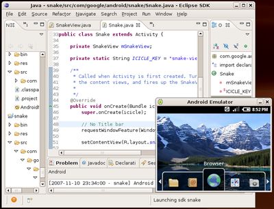 Набор средств разработчика для Android на основе инструментов разработки Java-приложений доступен уже сейчас 