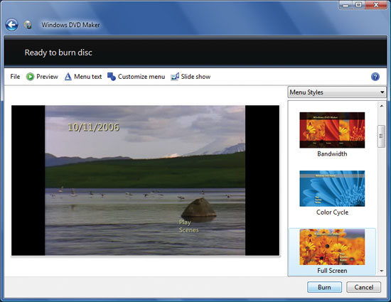Windows DVD Maker — новая утилита Vista. В ней каждый сможет создать свой DVD, но эту программу нельзя назвать пригодной для профессионалов Windows DVD Maker — новая утилита Vista. В ней каждый сможет создать свой DVD, но эту программу нельзя назвать пригодной для профессионалов
