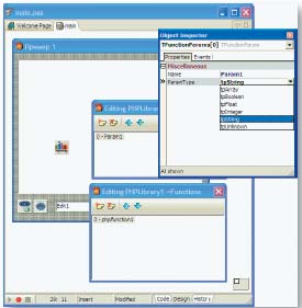 Рис. 3. Пример создания простейшей функции на Delphi для расширения возможностей использования РНР-скрипта