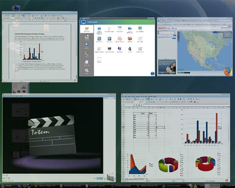 По своему графическому пользовательскому интерфейсу редакция Linux XP Home Edition максимально приближена к Windows Vista 
