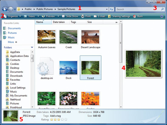 Windows Explorer: новые методы манипулирования и поиска файлов