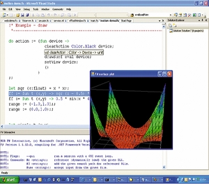 Язык F# интегрирован в среду Visual Studio, и Microsoft продолжает работать над его дальнейшим развитием и совершенствованием