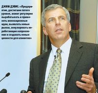 Джим Дэвис: «Предприятие, достигшее пятого уровня, может регулярно вырабатывать и применять инновационные идеи, выявлять новые рынки, аннулировать неработающие направления и создавать новые ценности для клиентов»