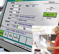 EFI предлагает рассчитанные на полиграфические предприятия решения для планирования производственных ресурсов, в т. ч. Auto-Count CIM