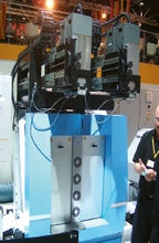 Стенд Kodak. Одна из особенностей представленного струйного модуля Kodak Stream Concept — возможность печати только на впитывающих материалах