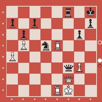 Позиция после 40-го хода черных 