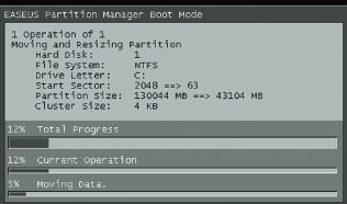 Загрузка системы из Partition Manager