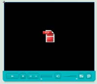Рис. 5. Компонент FLV Playback на сцене 