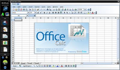 Пакет офисных приложений ThinkFree Office будет работать на платформе быстрой загрузки Phoenix HyperSpace 