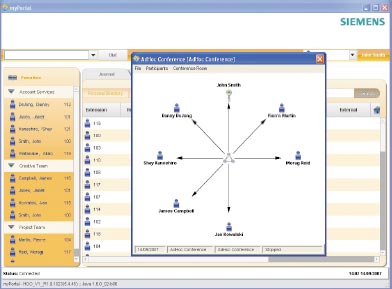 OpenScape Unified Communications Server может взаимодействовать с существующими голосовыми системами и развертывать в корпоративной сети другие коммуникационные приложения, в том числе системы мгновенного обмена сообщениями, видео и средства поддержки контакт-центров