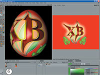 Рис. 1. По дизайну десятая версия заметно отличается от предыдущих. Виды программы в режиме анимации (а) и BP 3D Paint (б)