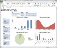 Визуально новый офисный пакет не сильно отличается от версии 2007. По словам представителей Microsoft, появившаяся в ней «лента» с командами в верхней части экрана настолько полюбилась пользователям, что разработчики ввели тот же интерфейс для Web-приложений и SharePoint