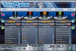 ToneMaker DJ: доступ только через веб