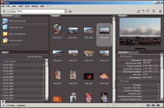 Рис. 8. Панель Adobe Bridge