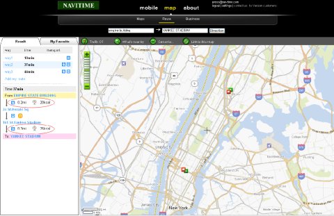 Новый сервис поможет сделать выбор между полезной ходьбой и приятной ездой 