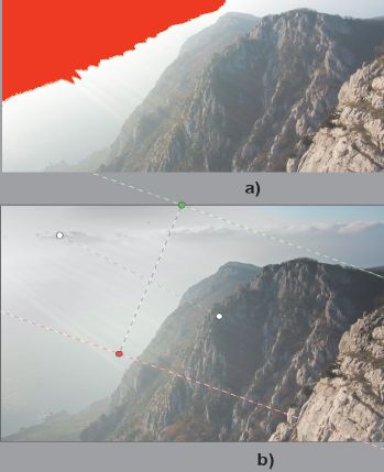 Рис. 4. Graduated Filter в действии.