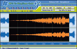 MР3 To Ringtone Gold: умеет копировать музыкальные CD