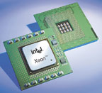 Рисунок 2. Серверный процессор Xeon с четырьмя ядрами производства Intel отвоевывает рынок.