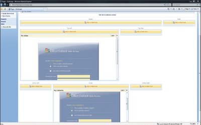 Экран 6. Шаблон с экранами подписки OWA