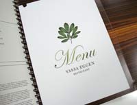Ресторанное меню должно как можно дольше сохранять первозданный вид