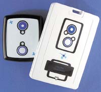 Рисунок 3. WLAN как система позиционирования: посредством WLAN теги Wi-Fi передают управляющей консоли информацию о своем местоположении. 