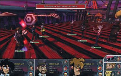 Тактический бой происходит в режиме реального времени