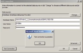 Настройка соединения с базой в Delphi Prism в режиме дизайна
