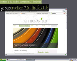 Программа Enso работает в фоновом режиме. Для доступа к другим приложениям пользователю достаточно набирать на клавиатуре простые команды, не покидая при этом окна или приложения, в котором он работает. Например, если пользователь хочет запустить Firefox, не покидая текущего экрана, ему не надо искать иконку Firefox или открывать меню Windows «Пуск». Достаточно нажать клавишу Caps Lock и набрать open firefox