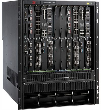 Новые модули могут устанавливаться в существующие шасси MLX с 4, 8, 16 и 32 слотами