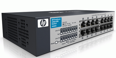 Коммутаторы V1410 снабжены разъемом для замков Kensington, которые обычно используются в ноутбуках